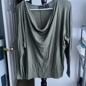 Rachel Zoe Olive Long Sleeve Top